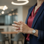 Geel gouden ring met toermalijn