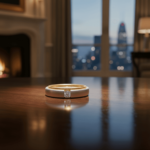 Christian wit en rosé gouden ring met diamant