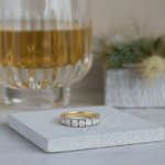 Gouden ring met briljanten