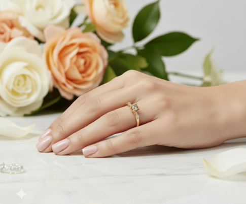 Atelier Christian 14 karaat gouden ring