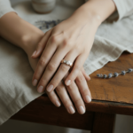 Gouden ring met diamant en briljant