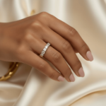 Gouden ring met briljanten