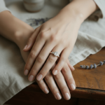 18 karaat bicolor ring met diamant