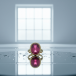 Geel gouden ring met toermalijn