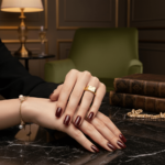 Christian gouden cachet ring met diamant