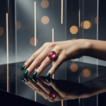 Geel gouden ring met toermalijn