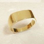 Gouden cachet ring