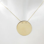 Gouden hanger met ketting