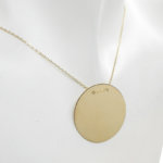 Gouden hanger met ketting
