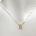 Gouden ketting met Z hanger