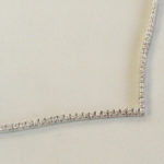 Wit gouden zirkonia collier