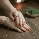 Christian wit en geel gouden cachet ring