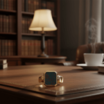 Geel gouden heliotroop zegelring