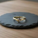 Christian bicolor zirkonia ring