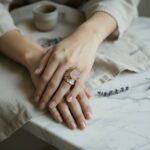 Zilveren ring met rozenkwarts