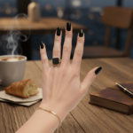 Geel gouden heliotroop zegelring