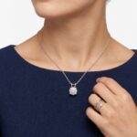 14 karaat gouden ketting solitaire