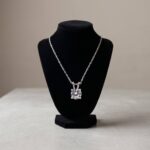 14 karaat gouden ketting solitaire