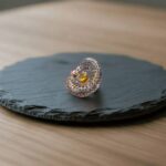 Zilveren ring met toermalijn