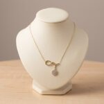 14 karaat gouden fantasie zirkonia hanger