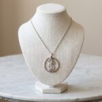 Wit gouden ketting met hanger
