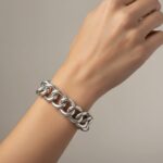 Zilveren armband met cirkel armband