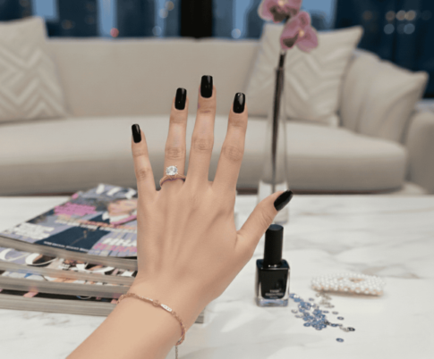 Christian ring met solitair zirkonia