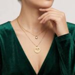 Gouden baby voet en hand hanger