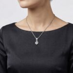 Christian wit gouden diamanten hanger