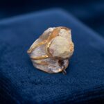 Zilveren ring met grossulaar