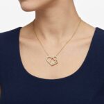 Gouden dubbele harten hangers