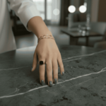 Christian gouden zegelring met onyx