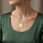 Gouden hanger met ketting