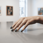 Atelier Christian geel gouden ring met diamant