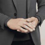 14 karaat heren gouden cachet ring