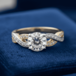 Christian ring met zirkonia