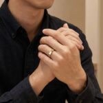 Geel gouden cachet ring