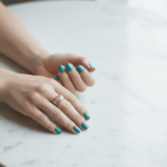 Geel en wit gouden cachet ring met diamant