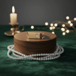 Tricolor gouden cachet ring met diamant