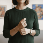 Atelier Christian geel gouden ring met diamant