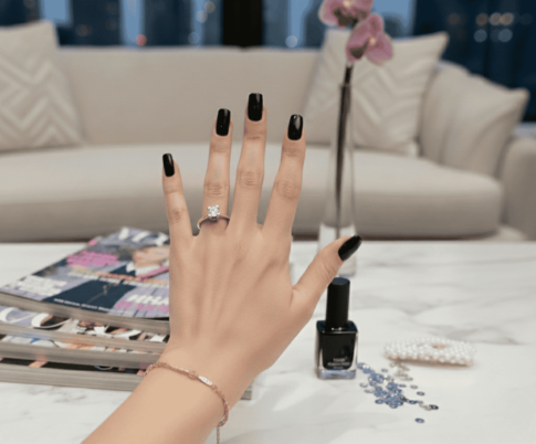 Gouden ring met Christian zirkonia