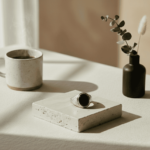 14 karaat wit gouden cachet ring