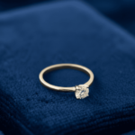 Gouden ring met Christian zirkonia