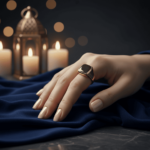 Gouden zegelring met heliotroop