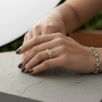 Christian bicolor zirkonia ring