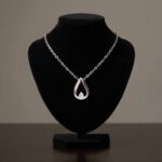 14 karaat gouden ketting druppel