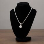 Atelier Christian wit gouden hanger met diamant