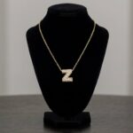 Gouden ketting met Z zirkonia hanger
