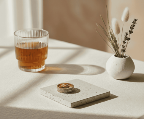 Christian geel gouden ring met zirkonia