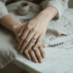 Christian ring met solitair zirkonia